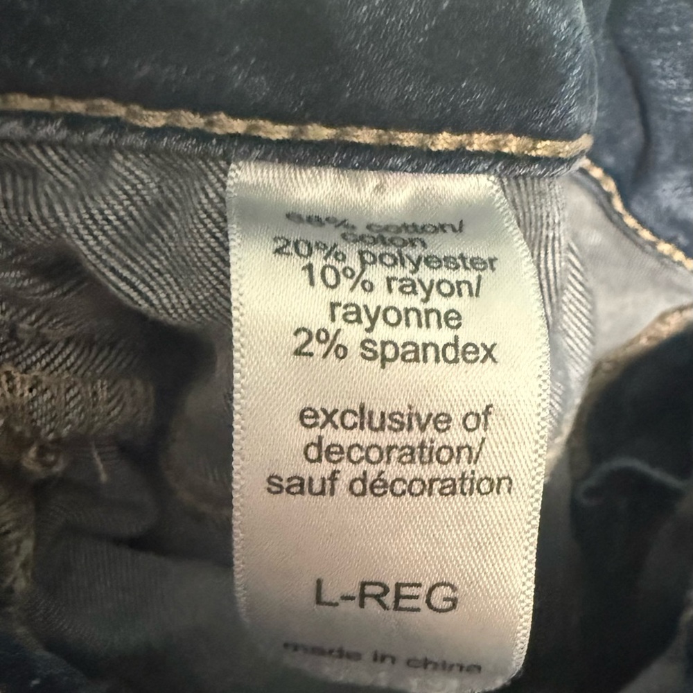 Maurice Classic Blue Women's Jeans- skinny- LG EUC- - Picture 4 of 6